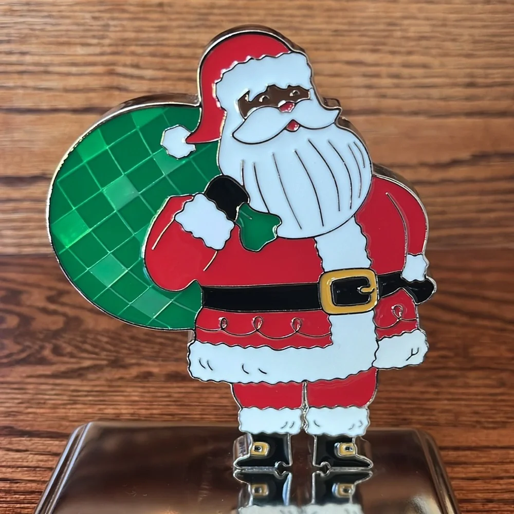 Wondershop African American Santa Holiday Christmas Stocking Holder